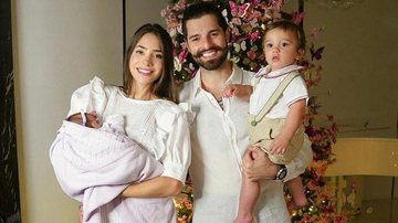 Romana Novais e Alok com os filhos - Reprodução/Instagram