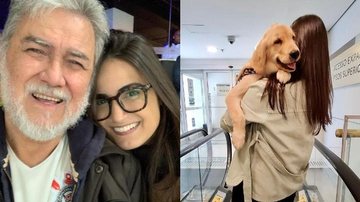 Mari Palma posta foto de seu pai com sua cachorra - Reprodução/Instagram
