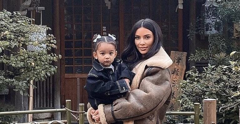 Kim Kardashian faz belíssima homenagem para Chicago - Reprodução/Instagram
