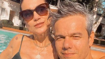 Flávia Alessandra e Otaviano Costa surgem em clima de romance em cliques na web - Reprodução/Instagram