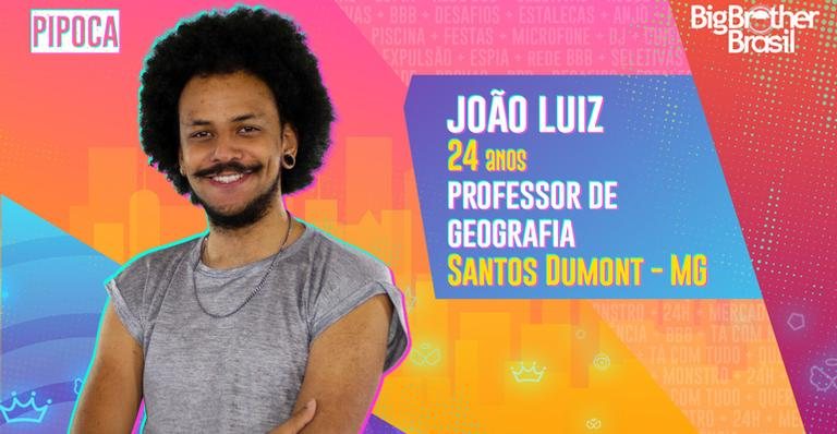 João Luiz é professor de Geografia e integrante do Pipoca - Reprodução/TV Globo