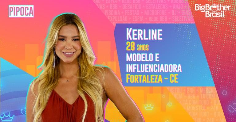 Kerline é mais uma integrante do grupo Pipoca - Reprodução/TV Globo