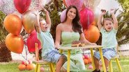 Andressa Suita comemora aniversário com os filhos - Reprodução/Instagram