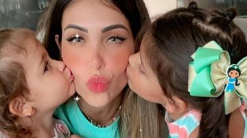 Bella Falconi posta registros das filhas com filtro fofo - Reprodução/Instagram