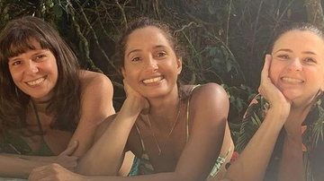 Camila Pitanga se declara ao resgatar lindos registros na companhia de suas grandes amigas, Micaela e Georgiana Góes - Reprodução/Instagram