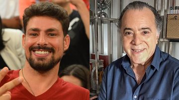 Cauã Reymond faz elogios ao posar ao lado de Tony Ramos - Globo/Fábio Rocha/Reinaldo Marques