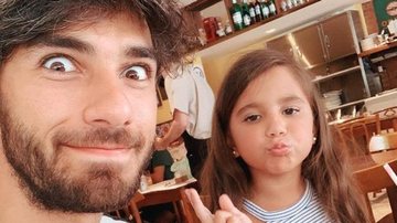 Hugo Moura encanta ao exibir momento de diversão com a filha - Reprodução/Instagram