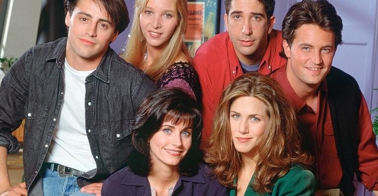 Elenco de 'Friends' durante a última temporada da série, em 2004 - Foto/Divulgação WarnerMedia