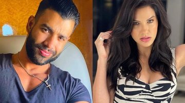 Gusttavo Lima e Andressa Suita trocam corações na web - Reprodução/Instagram
