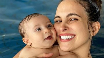 Kamilla Salgado derrete corações ao registrar a hora do banho de seu filho, Bento - Reprodução/Instagram