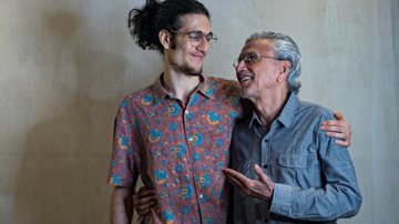 Caetano Veloso ao lado do filho, Tom - Foto/Instagram