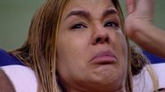 Kerline chorando após desabafo - Reprodução/TV Globo