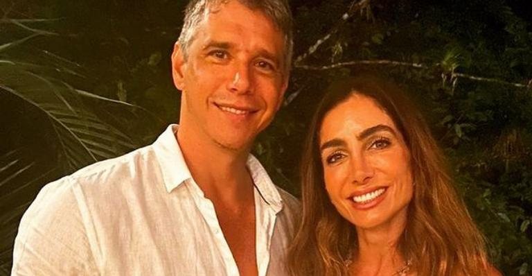 Marcio Garcia posa coladinho com a esposa, Andrea Santa Rosa - Reprodução/Instagram