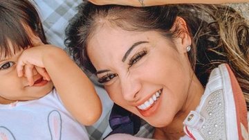 Mayra Cardi ganha maquiagem especial da filha e fãs se divertem - Reprodução/Instagram