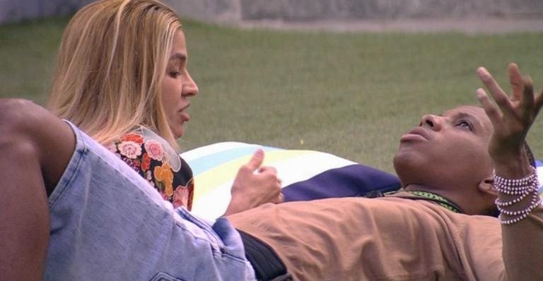 BBB21: Lucas dispara para Kerline: ''Você é dissimulada'' - Reprodução/TV Globo