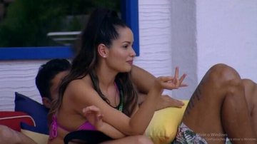 Juliette fala sobre relacionamentos no reality - Reprodução/TV Globo