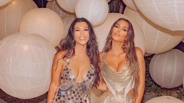 Kim Kardashian relembra clique antigo com a irmã, Kourtney - Reprodução/Instagram
