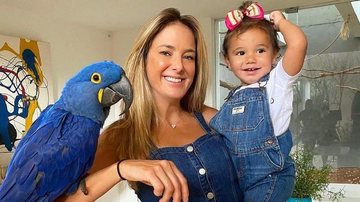 Ticiane Pinheiro encanta ao mostrar Manuella com batom borrado - Reprodução/Instagram