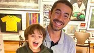 Felipe Andreoli posa combinando look com o filho, Rocco - Reprodução/Instagram