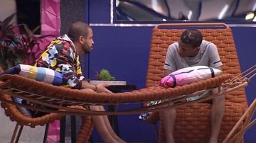 BBB21: Projota conversa com Lucas sobre o seu comportamento - Reprodução/TV Globo