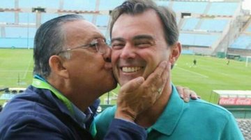 Galvão Bueno homenageia Tino Marcos após saída da Globo - Reprodução/Instagram