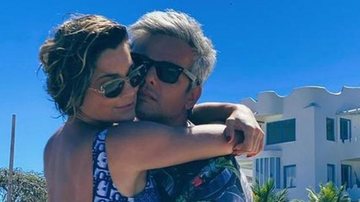 Otaviano Costa posa com Flávia Alessandra e arranca elogios - Reprodução/Instagram