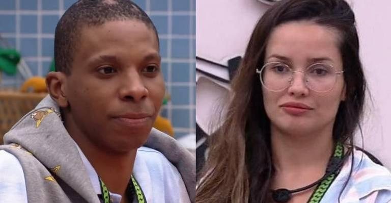 BBB21: Lucas Penteado conversa com Juliette sobre Arcrebiano - Reprodução/TV Globo