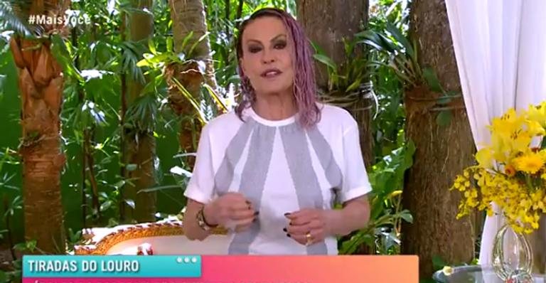 Ana Maria Braga emociona ao homenagear Tom Veiga: ''Parceiro de vida'' - Reprodução/TV Globo
