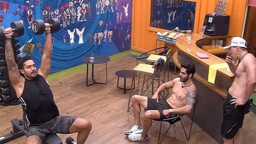Brothers criticam comportamento de Fiuk com Thaís - Reprodução/TV Globo