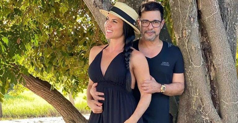 Graciele Lacerda e Zezé Di Camargo aproveitam fim de tarde romântico - Reprodução/Instagram