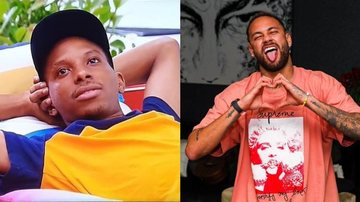 Neymar utiliza suas redes sociais para manifestar apoio a Lucas Penteado - Reprodução/Instagram/Rede Globo