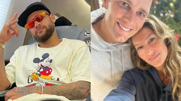 Neymar Jr. homenageia Tom Brady, marido de Gisele Bündchen - Reprodução/Instagram