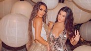 Kim Kardashian posa com Kourtney no mar e arranca elogios - Reprodução/Instagram