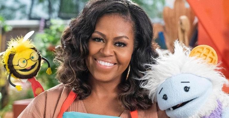 Michelle Obama anuncia série infantil na Netflix - Reprodução/Instagram/Divulgação Netflix