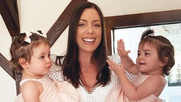 Fabiana Justus celebra os 2 anos das filhas, Chiara e Sienna - Reprodução/Instagram