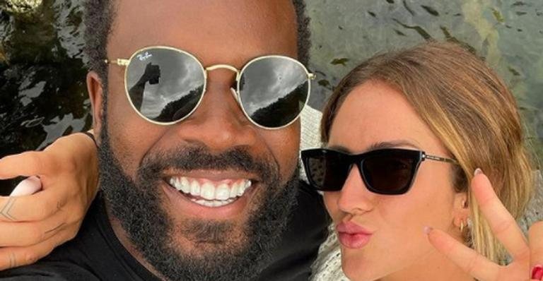 Rafael Zulu se declara para a namorada Aline Becker: ''É amor'' - Reprodução/Instagram