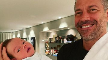 Malvino Salvador surge em momento carinhoso com o filho - Reprodução/Instagram