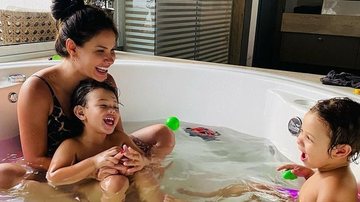 Andressa Suita posa com o filho e reflete sobre maternidade - Reprodução/Instagram