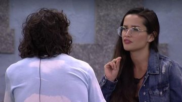 BBB21: Juliette conversa com Fiuk após formação de paredão - Reprodução/TV Globo