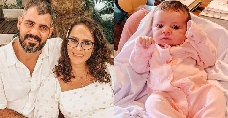 Esposa de Juliano Cazarré comemora primeiro mês da filha - Reprodução/Instagram