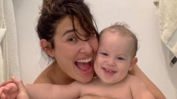 Giselle Itié posta clique fofíssimo do filho durante o banho - Reprodução/Instagram