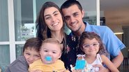 Mariana Uhlmann começa dia na companhia dos filhos e encanta web - Divulgação/Instagram