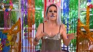 Ana Maria Braga surpreende ao apostar em maquiagem de gatinho - Reprodução/TV Globo