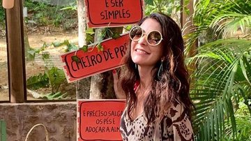 Ana Paula Padrão aposta em biquíni de babado e é elogiada - Reprodução/Instagram