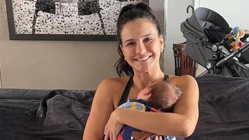 Kyra Gracie encanta a web ao surgir nanando o filho, Rayan - Reprodução/Instagram