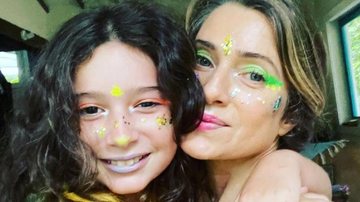 Leticia Spiller e Stella fazem make ao som Ivete Sangalo - Reprodução/Instagram