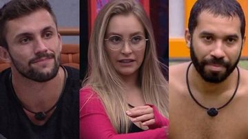 BBB21: Carla Diaz alerta Gilberto e Arthur - Reprodução/TV Globo