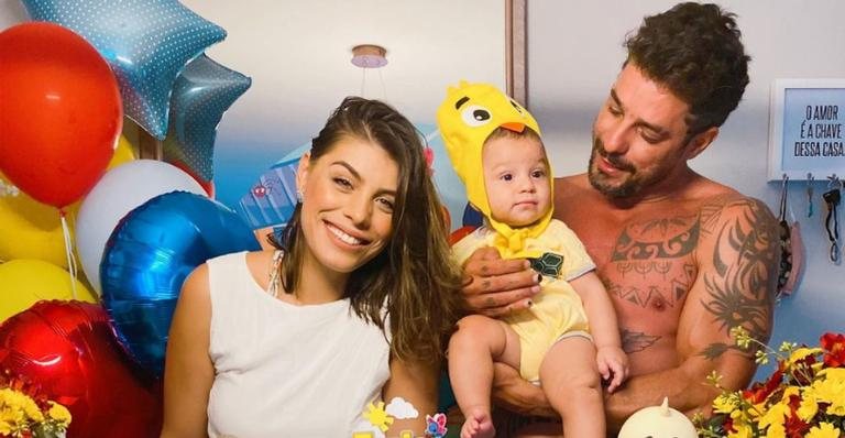 Franciele Grossi celebra mêsversario do filho com festinha - Reprodução/Instagram