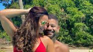 Na Bahia, Viviane Araujo posta clique romântico com o noivo - Reprodução/Instagram