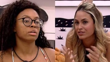 BBB21: Lumena conversa com Gilberto sobre Sarah - Reprodução/TV Globo